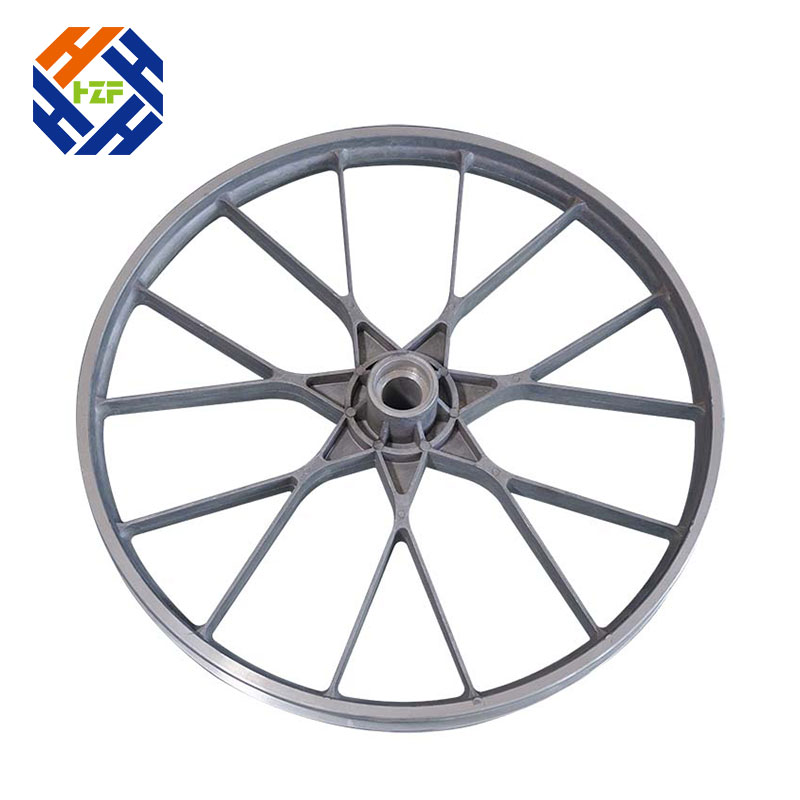 17 אינץ' Snowflake Mag Wheel Front-Bare